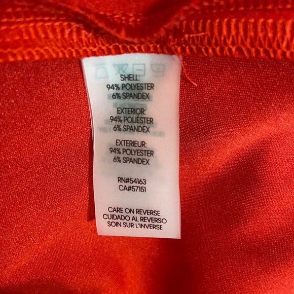 Calvin Klein red wear to work sz 10 - Picture 5 of 6